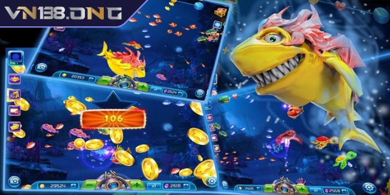 Bắn cá đổi thưởng tiền mặt - Hốt trọn giải thưởng khủng 2 Những ưu điểm game bắn cá đổi thưởng tiền mặt